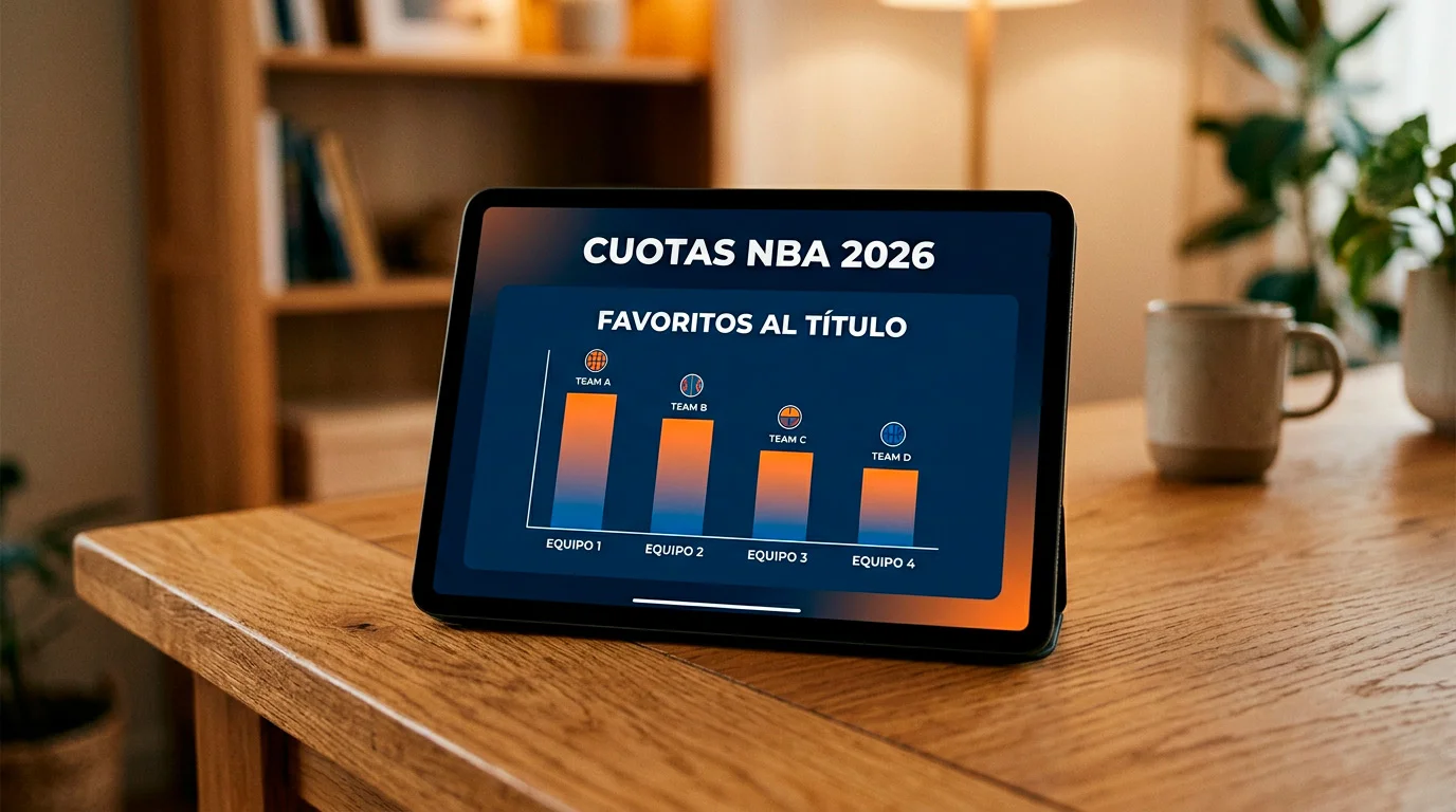 Cuotas de los equipos favoritos para las Finales NBA 2026